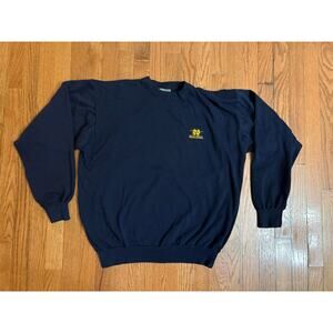 Vintage Notre Dame NCAA Thomas Bros by Hagale 100% Cotton Sweater- XL